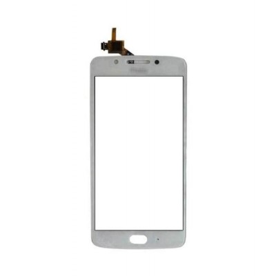 Touch Screen Digitizer For Moto G5 White By - Maxbhi Com