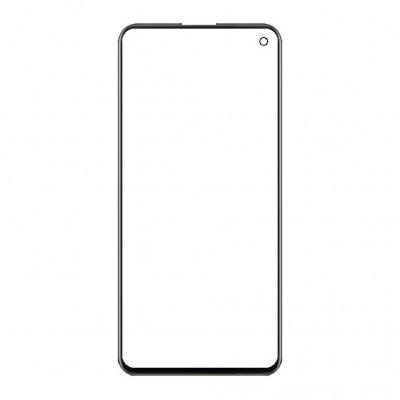 Replacement Front Glass For Vivo V17 Black By - Maxbhi Com