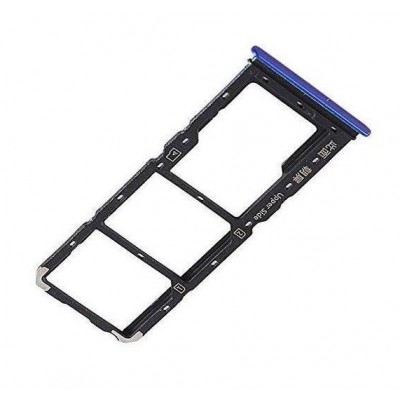 Sim Card Holder Tray For Vivo Y91 Mediatek Blue - Maxbhi Com