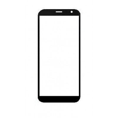 Replacement Front Glass For Blu C5 Plus Black By - Maxbhi Com