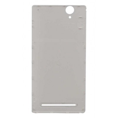 Back Panel Cover For Sony Ericsson Xperia T2 Ultra D5306 White - Maxbhi Com