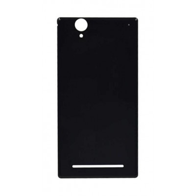 Back Panel Cover For Sony Xperia T2 Ultra Black - Maxbhi Com