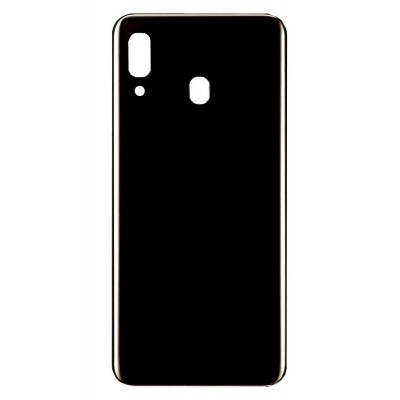 Back Panel Cover For Samsung Galaxy A30 Black - Maxbhi Com