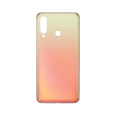 Back Panel Cover For Samsung Galaxy A60 Orange - Maxbhi Com