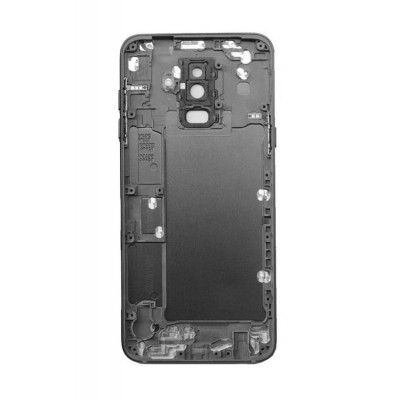 Back Panel Cover For Samsung Galaxy A6 Plus 2018 Black - Maxbhi Com