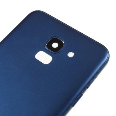Back Panel Cover For Samsung Galaxy J6 Blue - Maxbhi Com