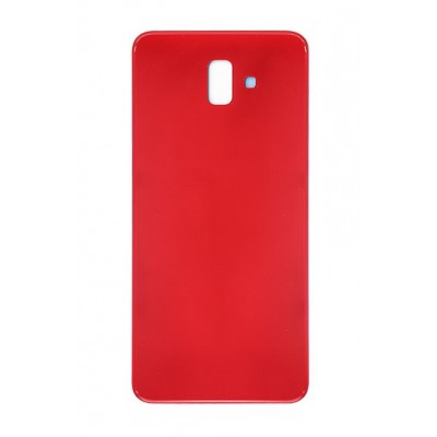 Back Panel Cover For Samsung Galaxy J6 Plus Red - Maxbhi Com