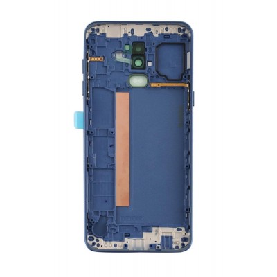 Back Panel Cover For Samsung Galaxy J8 2018 Blue - Maxbhi Com