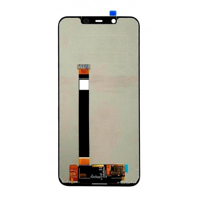 Lcd With Touch Screen For Nokia 8 1 Black By - Maxbhi Com