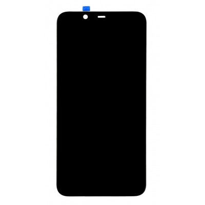 Lcd With Touch Screen For Nokia 8 1 Silver By - Maxbhi Com