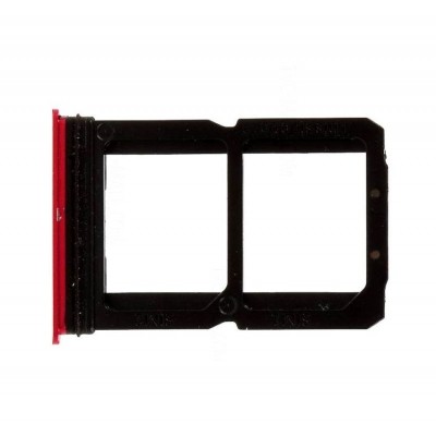 Sim Card Holder Tray For Oneplus 6 Red - Maxbhi Com