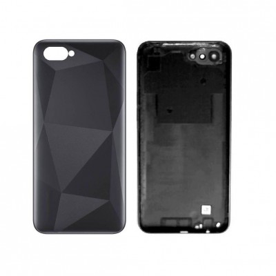Back Panel Cover For Realme C2 2020 Black - Maxbhi Com