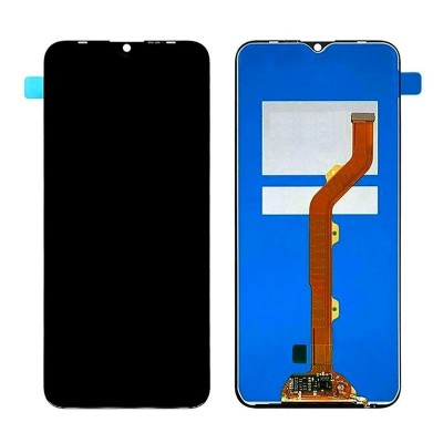 LCD with Touch Screen for Infinix Smart 4c Black