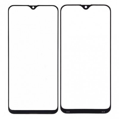 Replacement Front Glass For Vivo Y5s Black By - Maxbhi Com
