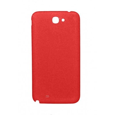 Back Cover For Samsung Galaxy Note Ii N7100 Red With Black - Maxbhi Com