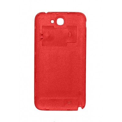 Back Cover For Samsung Galaxy Note Ii N7100 Red With Black - Maxbhi Com