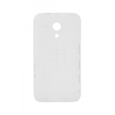 Back Panel Cover For Motorola Moto G Forte White - Maxbhi Com