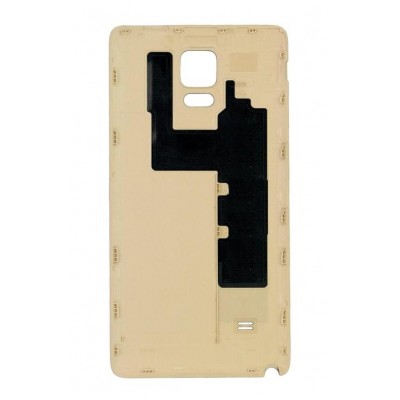 Back Panel Cover For Samsung Galaxy Note 4 Gold - Maxbhi Com