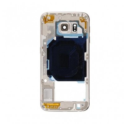 Full Body Housing For Samsung Galaxy S6 Black - Maxbhi Com