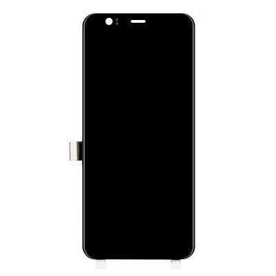 Lcd With Touch Screen For Google Pixel 4 Black By - Maxbhi Com