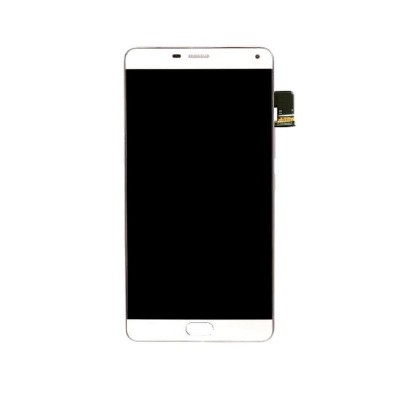 Lcd With Touch Screen For Gionee M5 Plus White By - Maxbhi Com