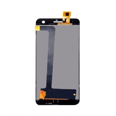Lcd With Touch Screen For Lava Iris Selfie 50 White By - Maxbhi Com