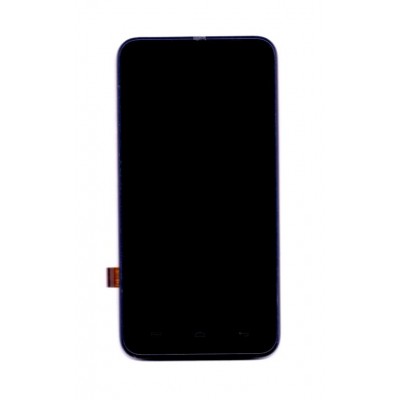 Lcd With Touch Screen For Micromax Canvas Pep Q371 White By - Maxbhi Com