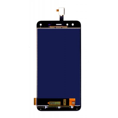 Lcd With Touch Screen For Mobiistar Xq Dual Black By - Maxbhi Com