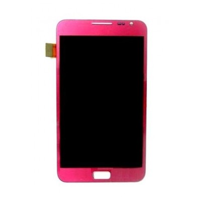 Lcd With Touch Screen For Samsung Galaxy Note N7000 Pink By - Maxbhi Com