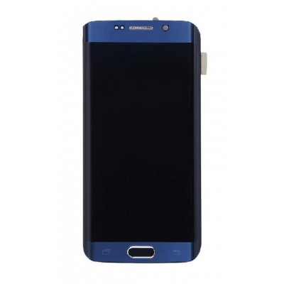 Lcd With Touch Screen For Samsung Galaxy S6 64gb Blue By - Maxbhi Com