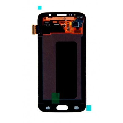 Lcd With Touch Screen For Samsung Galaxy S6 Blue By - Maxbhi Com