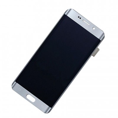 Lcd With Touch Screen For Samsung Galaxy S7 Edge 128gb Silver By - Maxbhi Com