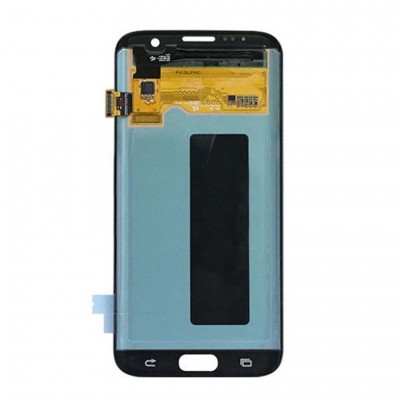 Lcd With Touch Screen For Samsung Galaxy S7 Edge Cdma Gold By - Maxbhi Com