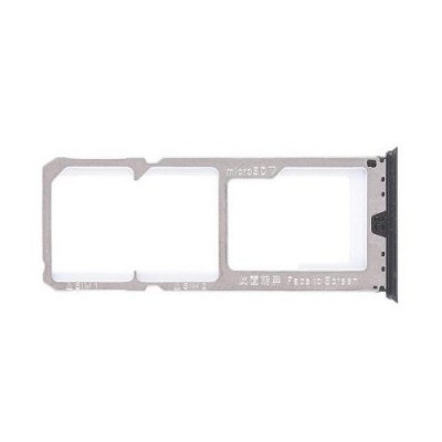 Sim Card Holder Tray For Oppo F7 Black - Maxbhi Com