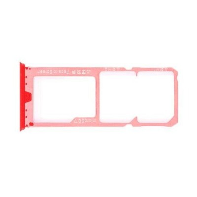Sim Card Holder Tray For Oppo F7 Red - Maxbhi Com