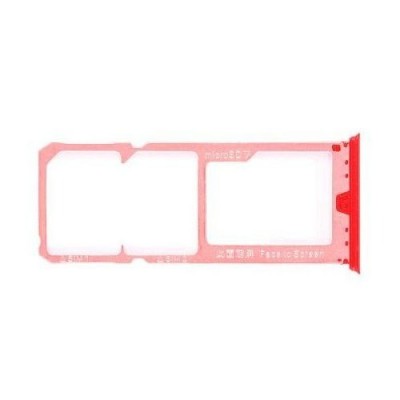 Sim Card Holder Tray For Oppo F7 Red - Maxbhi Com