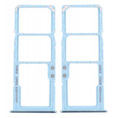Sim Card Holder Tray For Samsung Galaxy A51 Blue - Maxbhi Com