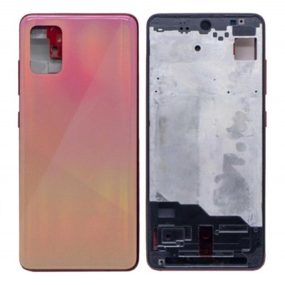Full Body Housing For Samsung Galaxy A51 Pink - Maxbhi Com