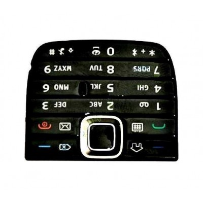 Keypad For Nokia E75 Silver Black - Maxbhi Com