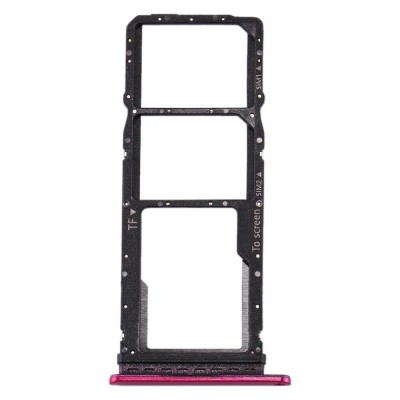 Sim Card Holder Tray For Huawei Enjoy 10 Red - Maxbhi Com