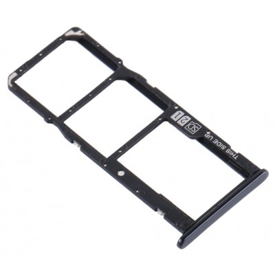 Sim Card Holder Tray For Motorola Moto E6 Play Black - Maxbhi Com