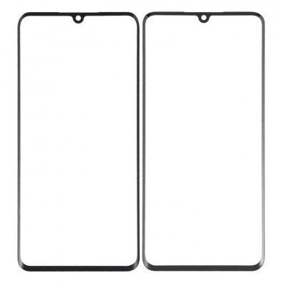 Replacement Front Glass For Xiaomi Mi Note 10 Black By - Maxbhi Com