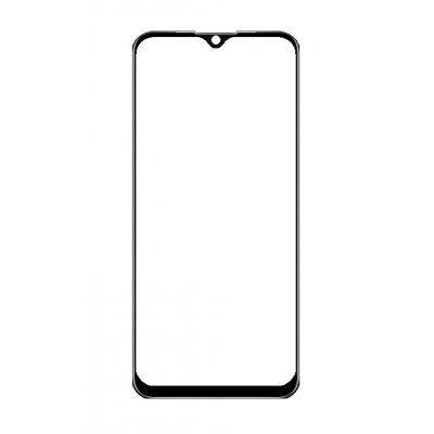 Replacement Front Glass For Zte Blade 20 Black By - Maxbhi Com