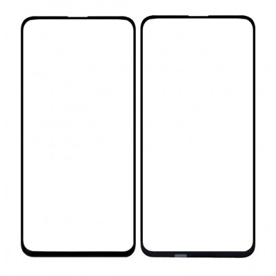 Replacement Front Glass For Huawei Y9s Black By - Maxbhi Com