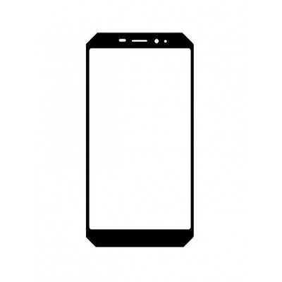 Replacement Front Glass For Ulefone Armor X6 White By - Maxbhi Com