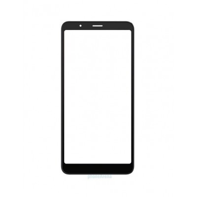 Replacement Front Glass For Alcatel 3v 2019 Black By - Maxbhi Com