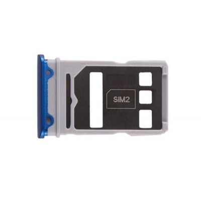 Sim Card Holder Tray For Honor V30 Pro Blue - Maxbhi Com