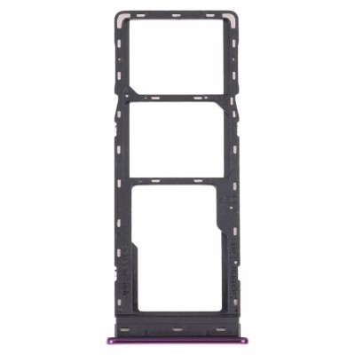 Sim Card Holder Tray For Tecno Spark 4 Lite Purple - Maxbhi Com