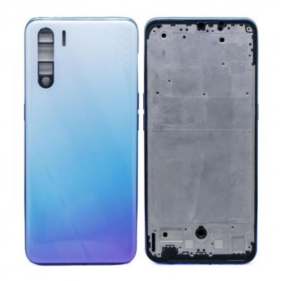 Full Body Housing For Oppo F15 White - Maxbhi Com