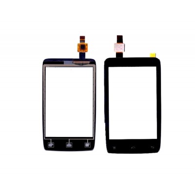 Touch Screen Digitizer For Lava Discover 135 Black By - Maxbhi Com